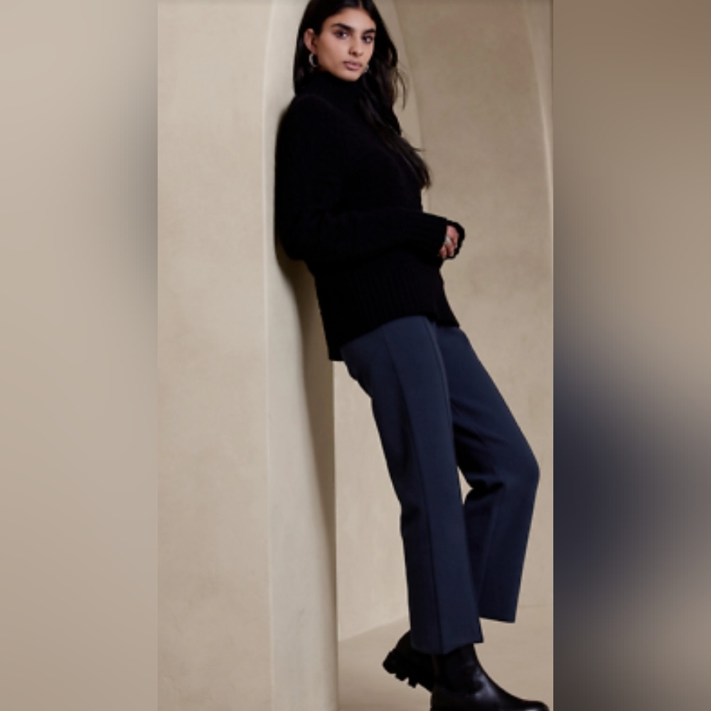 Banana Republic Milano Flare Sweater Pants